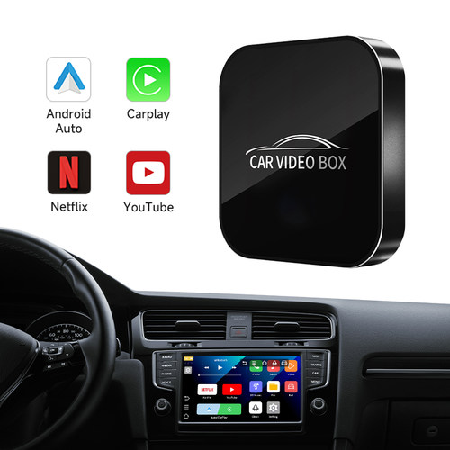 新款安卓盒子无线carplay安卓Atuo Youtube Mirror Link 5G+Wifi
