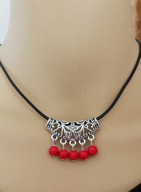 厂家新款供应民族风眉心坠项链