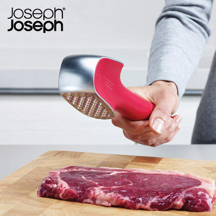 英国Joseph Joseph敲肉锤多功能不锈钢厨房工具敲打松肉锤子家用