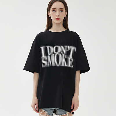 IDONTSMOKE短袖宽松T恤