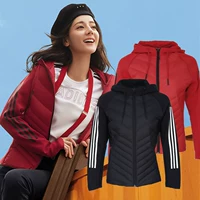 Adidas NEO Womens 2018 mùa thu áo khoác thể thao mới ấm áp giản dị trùm đầu xuống áo khoác DM4349 - Thể thao xuống áo khoác áo khoác nam lông vũ