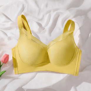 大码 95C内衣女薄大胸显小胸收副乳调整型胖MM全罩杯缩胸4扣文胸罩