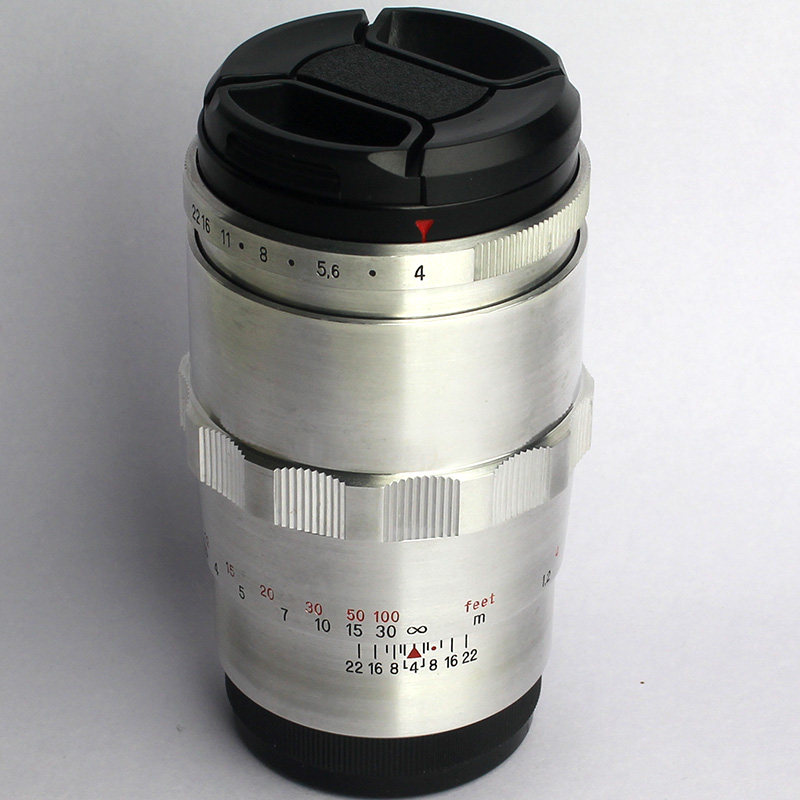德产 蔡司 carl zeiss jena sonnar 135/4 m42口 中长焦定焦镜头