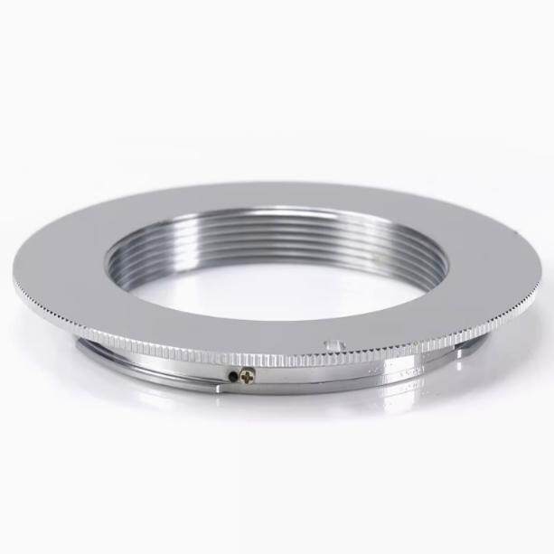 银色 全铜 M42-EOS M42-EF M42镜头转佳能单反机身 转接环10个