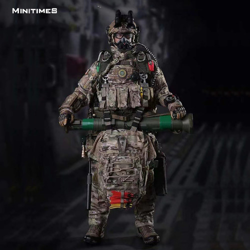 JEU【现货】MINITIMES 1/6兵人模型陆军特种部队M028可动手办摆件