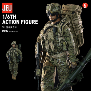 6手办兵人 101空中突击师1 M043可动人偶模 MINITIMES JEU现货
