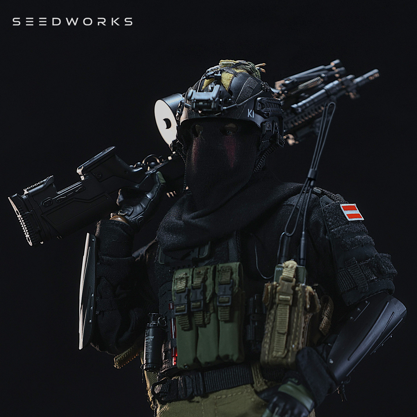 SEEDWORKS1/6兵人模型夜幕行动