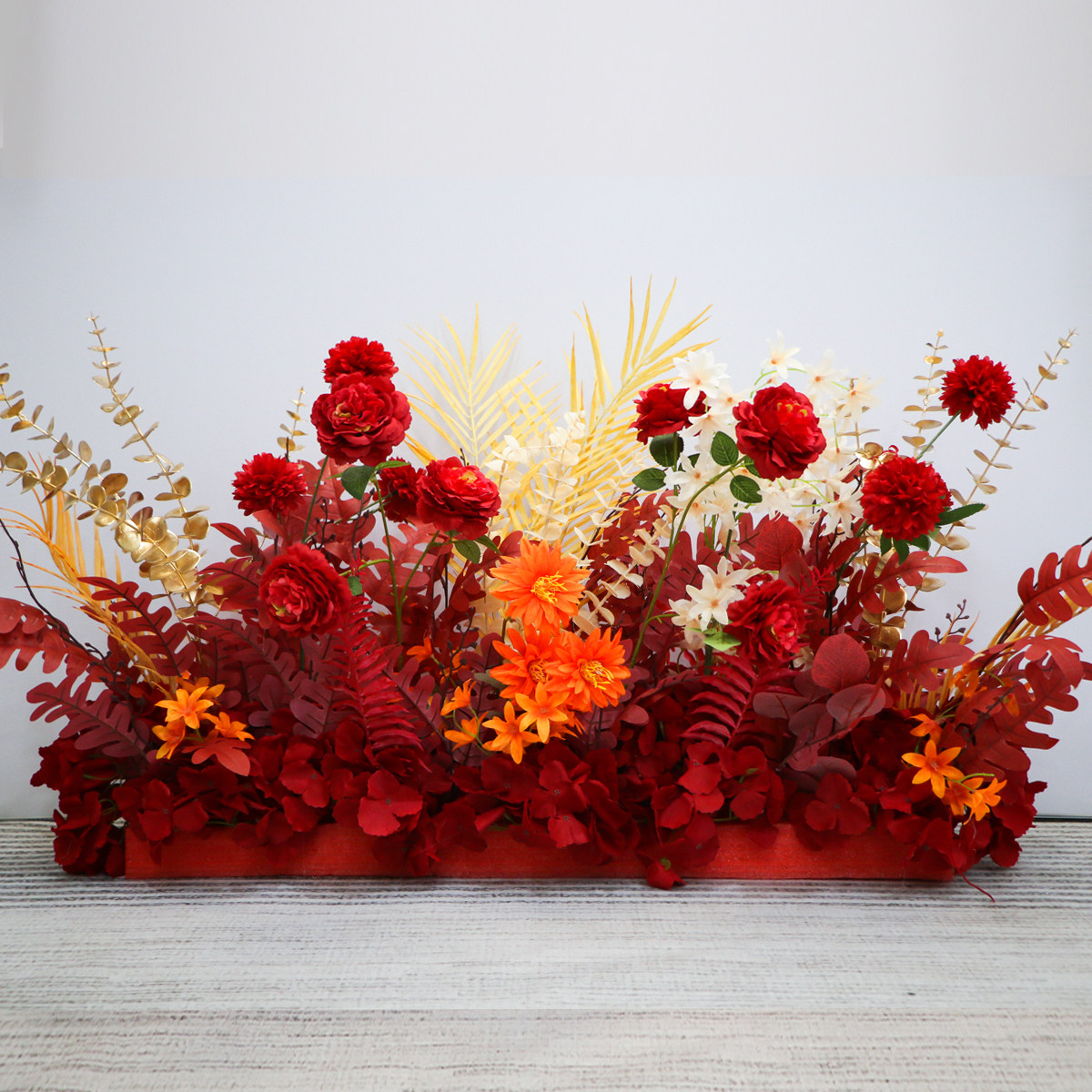 新款婚庆礼地排花仿真花艺路引花装饰布置迎宾花橱窗农村中式背景,节庆用品/礼品,婚庆绢花,淘宝优惠券,粉丝福利购,淘宝优惠卷