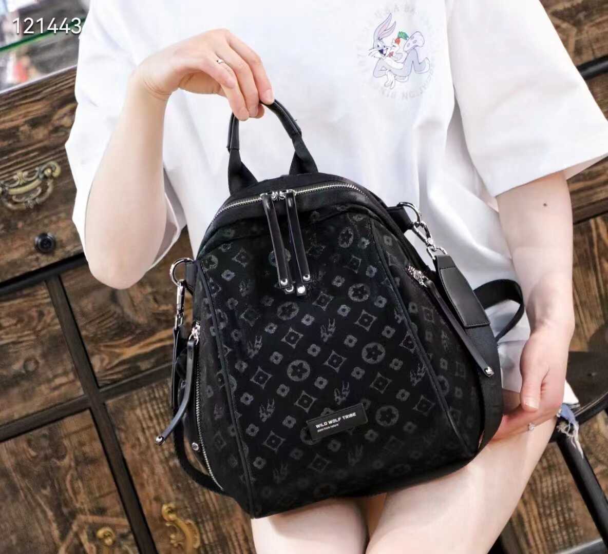 双肩包野狼部落2024新款男女通用