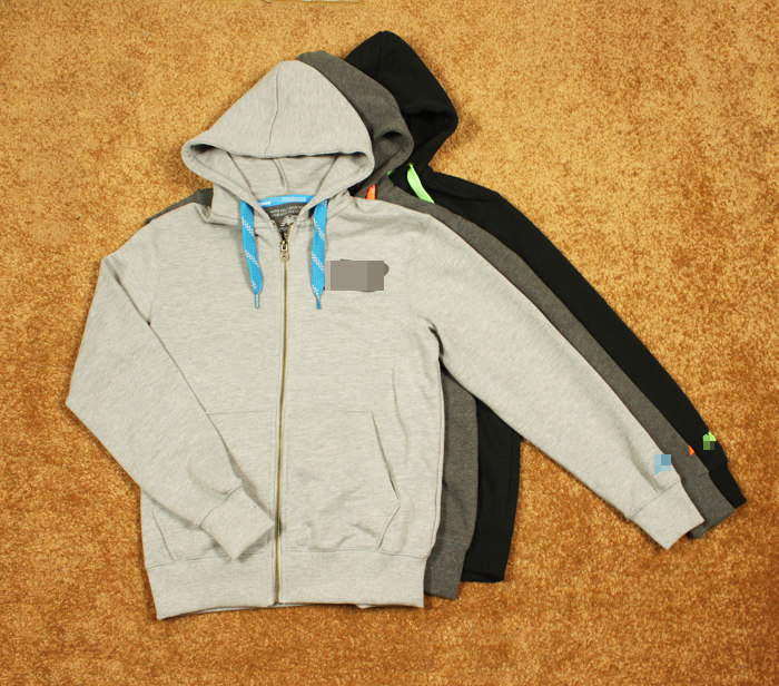 日本專櫃訂單情侶款環保抗菌小毛圈拉鏈連帽開衫 衛衣在類目 運動服/休閒服裝, 運動茄克/外套中 - 來自Buy2taobao.com提供專業的淘寶代購服務