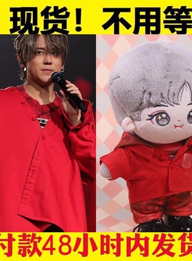 10cm20cm娃衣Mirror娃衣KEUNG TO姜涛演唱会同款棉花公仔有帽衬衣