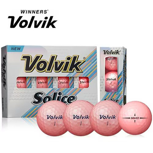 Volvik韩国正品代购高尔夫球礼盒女生礼物珍珠高反粉色礼品送人