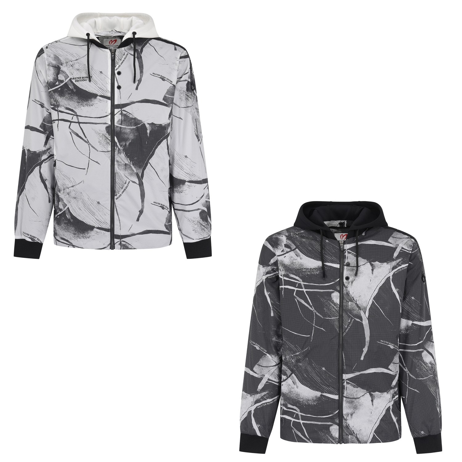 26年男士早春韩国代购MASTERBUNNY高尔夫球服可拆卸印花连帽夹克,运动服/休闲服装,高尔夫球服,淘宝优惠券,粉丝福利购,淘宝优惠卷