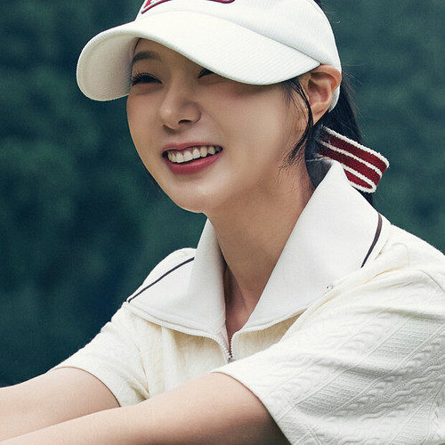 韩国代购Lecoq公鸡高尔夫球帽26秋冬女士灯芯绒蝴蝶结防晒无顶帽