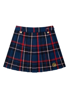 韩国代购UTAA高尔夫球服25女士秋冬运动休闲时尚格子配色百褶短裙