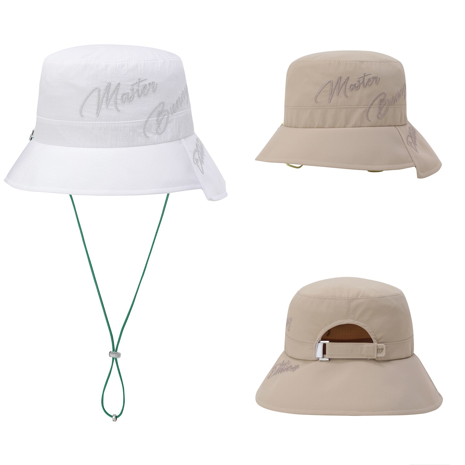 26女士春夏韩国代购MASTERBUNNY高尔夫球帽百搭防晒透气渔夫帽子