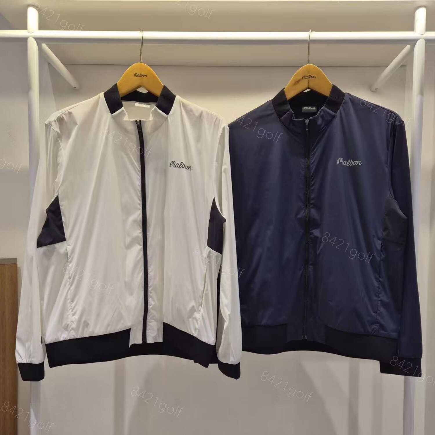 韩国代购高尔夫球服26男士春夏百搭休闲时尚配色运动圆领长袖外套