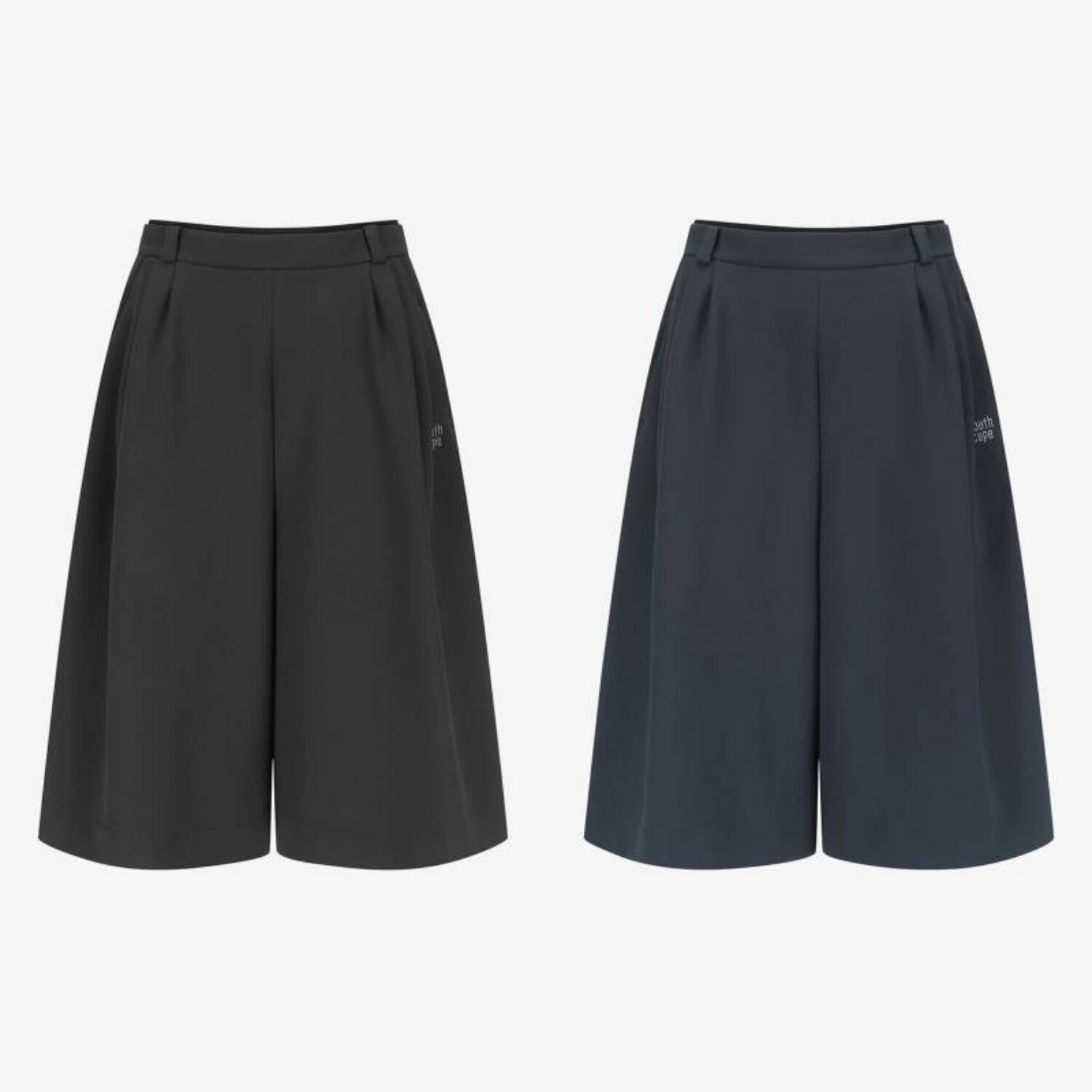 26秋冬女士韩国代购SOUTHCAPE高尔夫球服休闲宽松时尚中长阔腿裤