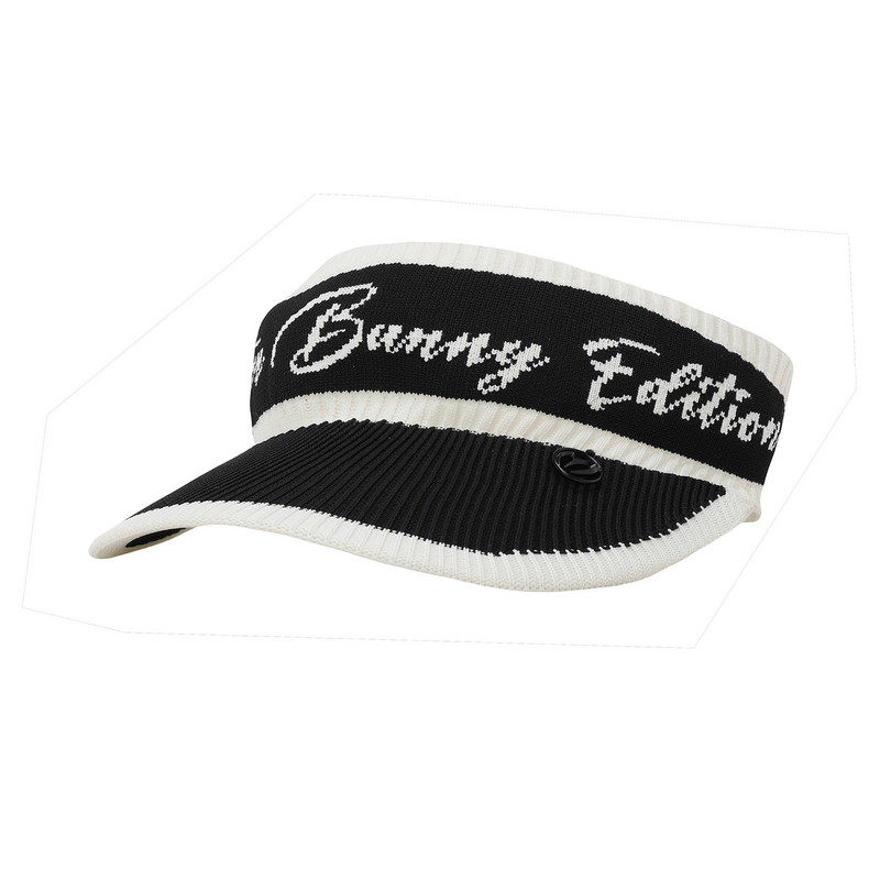 韩国代购MASTERBUNNY高尔夫球帽26女士春夏防晒休闲针织空顶帽子