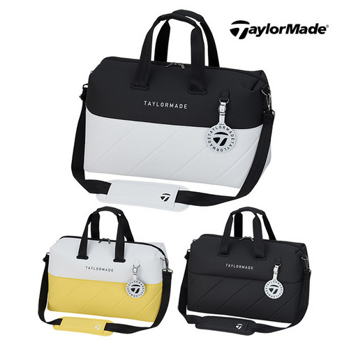 TaylorMade 韩国正品代购高尔夫球包衣物收纳单肩旅行波士顿包