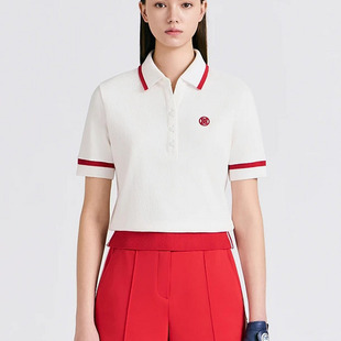 女士高尔夫球服2026新款 代购 韩国正品 T恤 短袖 马球衫 夏季