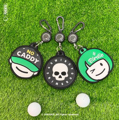 韩国代购108GOLF高尔夫卡通潮款擦球巾球包挂件