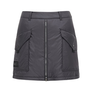 韩国代购MASTER BUNNY高尔夫球服25女士冬季纯色标志夹棉羽绒短裙