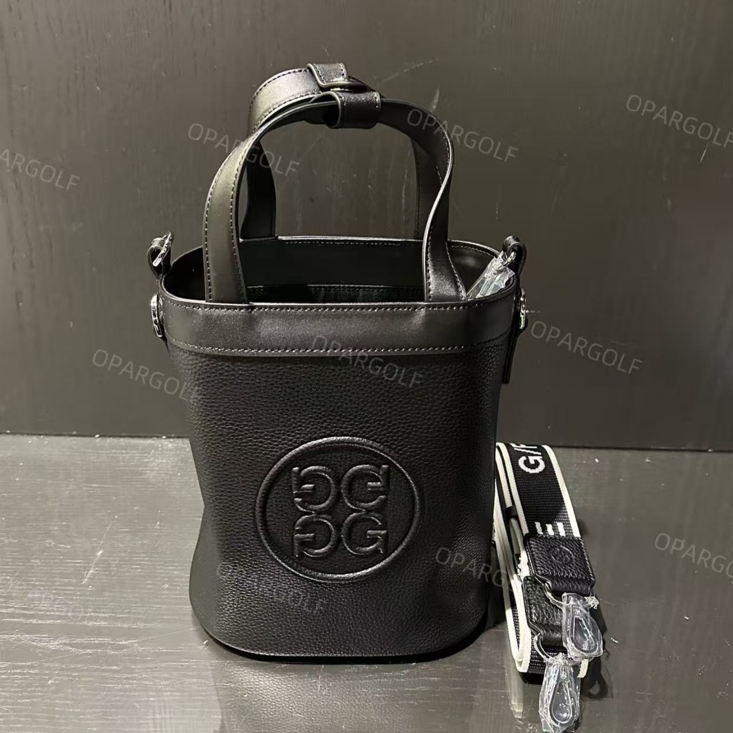 韩国正品代购G4高尔夫球包25新款女士百搭休闲皮质收纳轻便水桶包