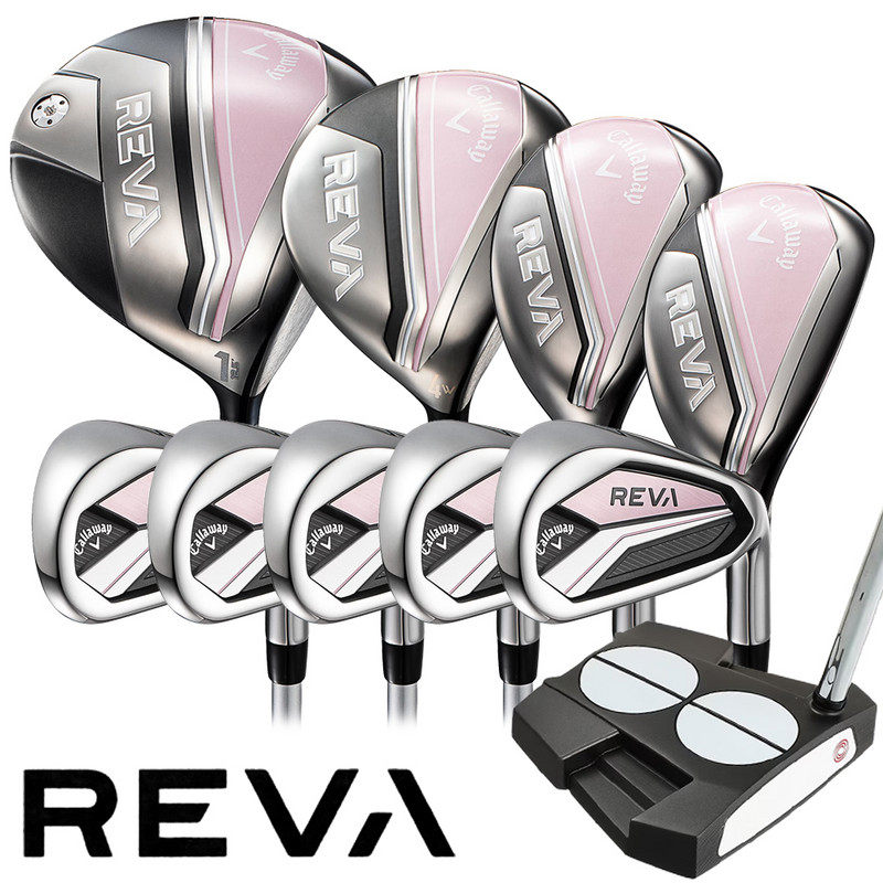 韩国代购正品Callaway卡拉威高尔夫女士套杆REVA粉色golf球杆全套