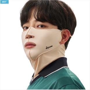 韩国代购NAPANG高尔夫户外运动骑行跑步防晒面罩透气口罩冬季秋冬