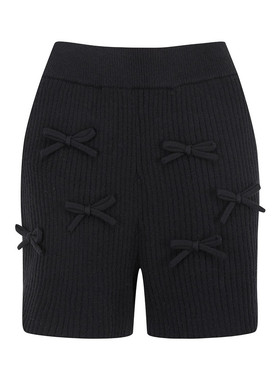 韩国代购pearly gates高尔夫球服25秋冬女士休闲百搭舒适针织短裤