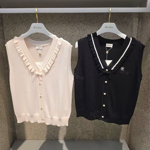 韩国代购FairLiar高尔夫球服26女士春夏透气运动百搭无袖针织背心