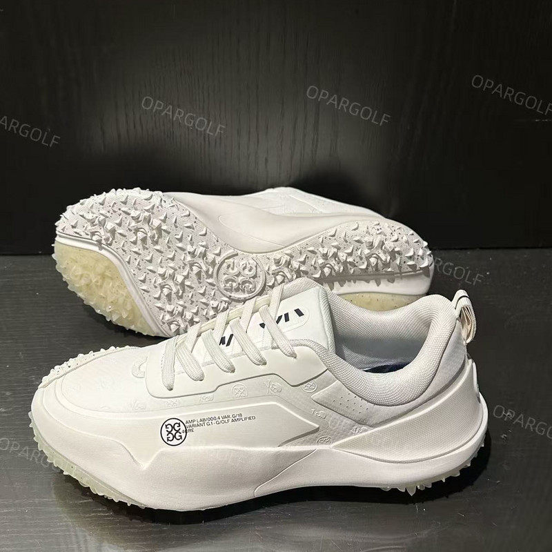 男士GFORE高尔夫球鞋25秋款系带无钉防滑运动鞋百搭鞋子韩国代购