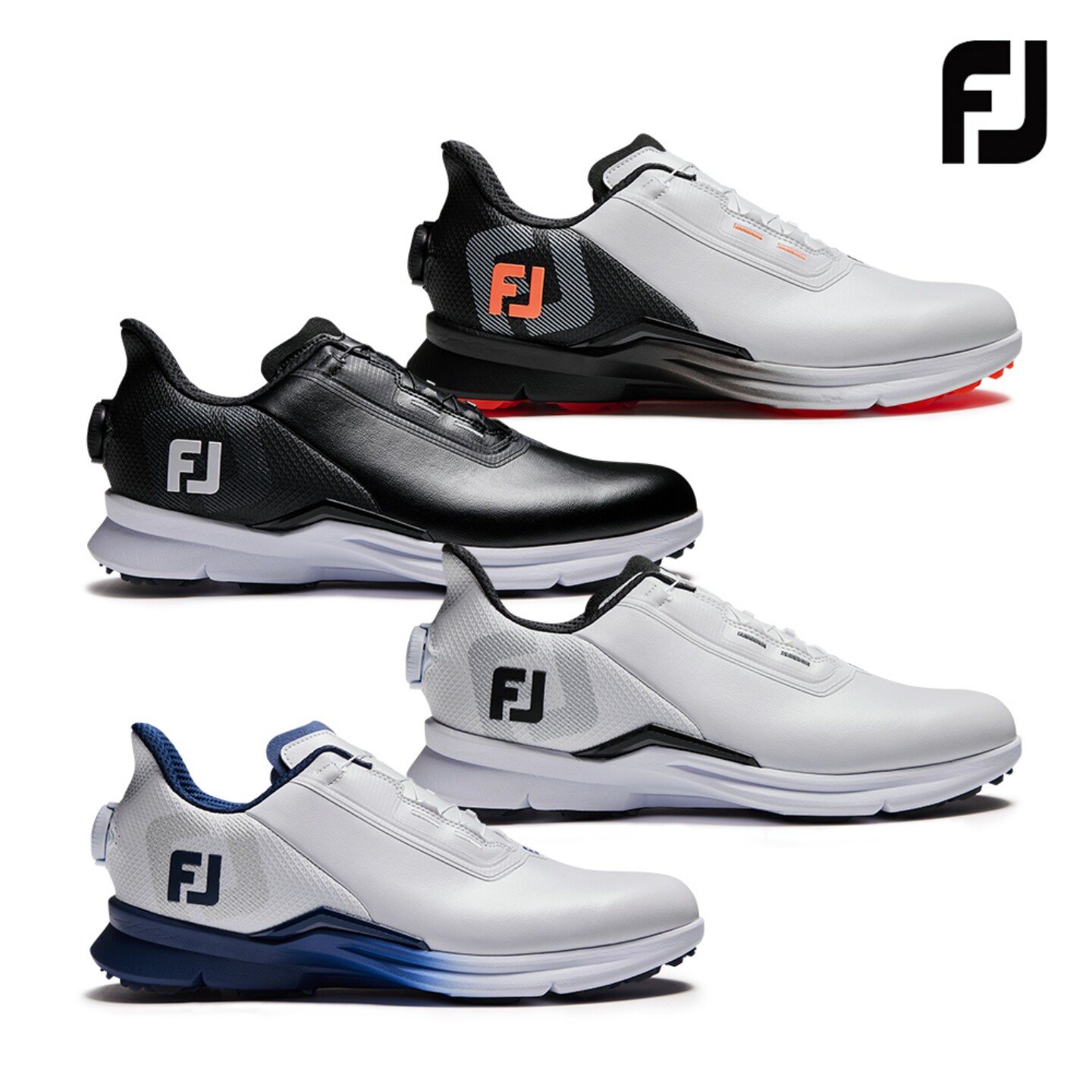 韩国正品代购FOOTJOY高尔夫球鞋25男士新款百搭透气防滑BOA运动鞋