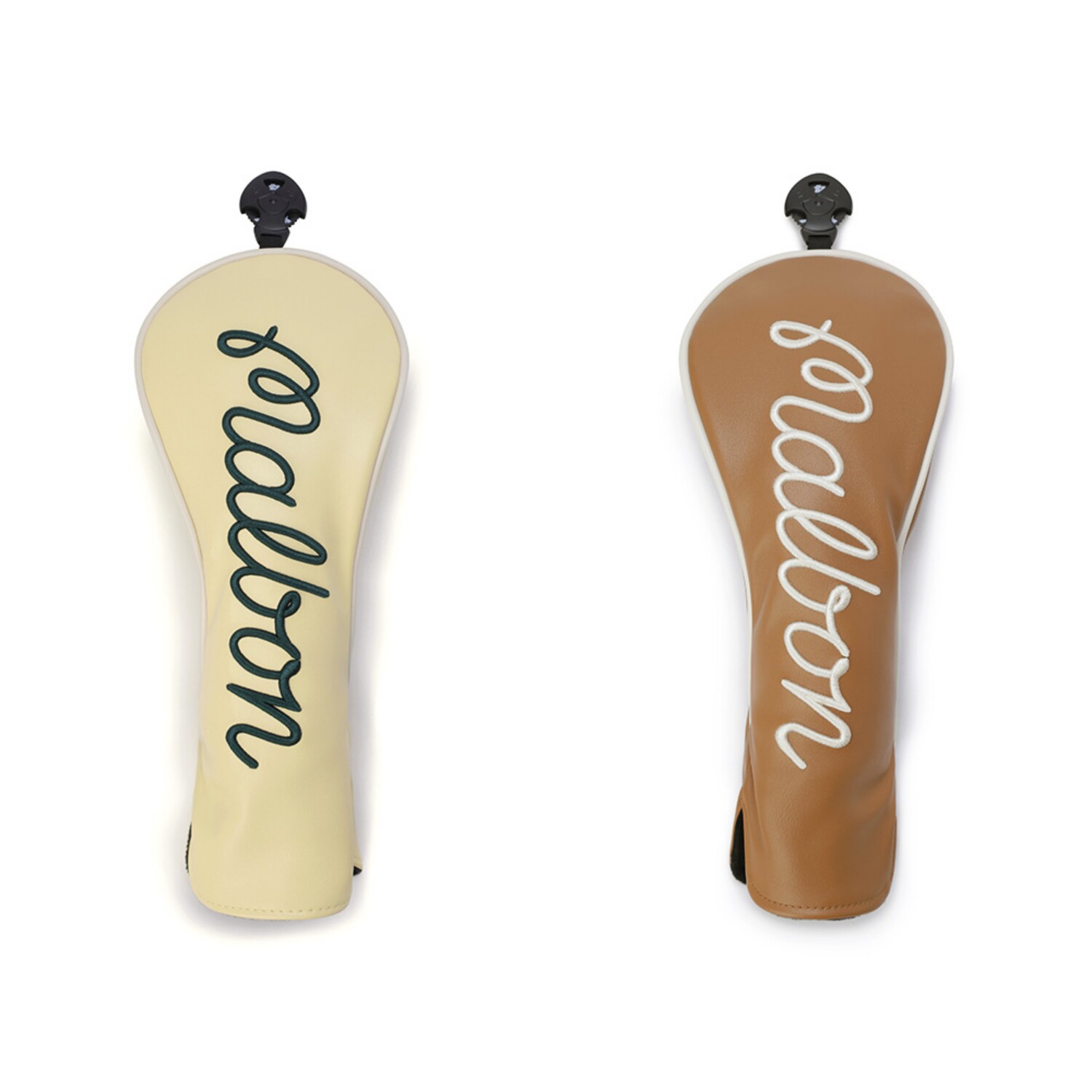 26男女春款韩国代购Malbon高尔夫球杆套运动标志配色球道木杆头套