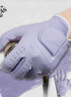 OIO Kalas韩国正品代购女士高尔夫手套双手款彩色天然羊皮