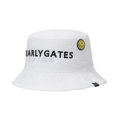 韩国代购PEARLYGATES高尔夫球服26春季男女抓绒运动双面戴渔夫帽