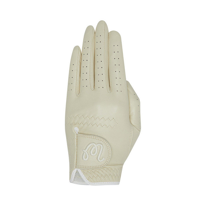 Malbon韩国正品代购男女高尔夫球专用防滑真皮羊皮左手手套