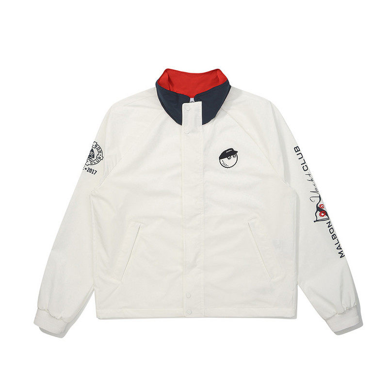 Malbon韩国正品代购女士高尔夫球服装新款2026春插肩夹克外套