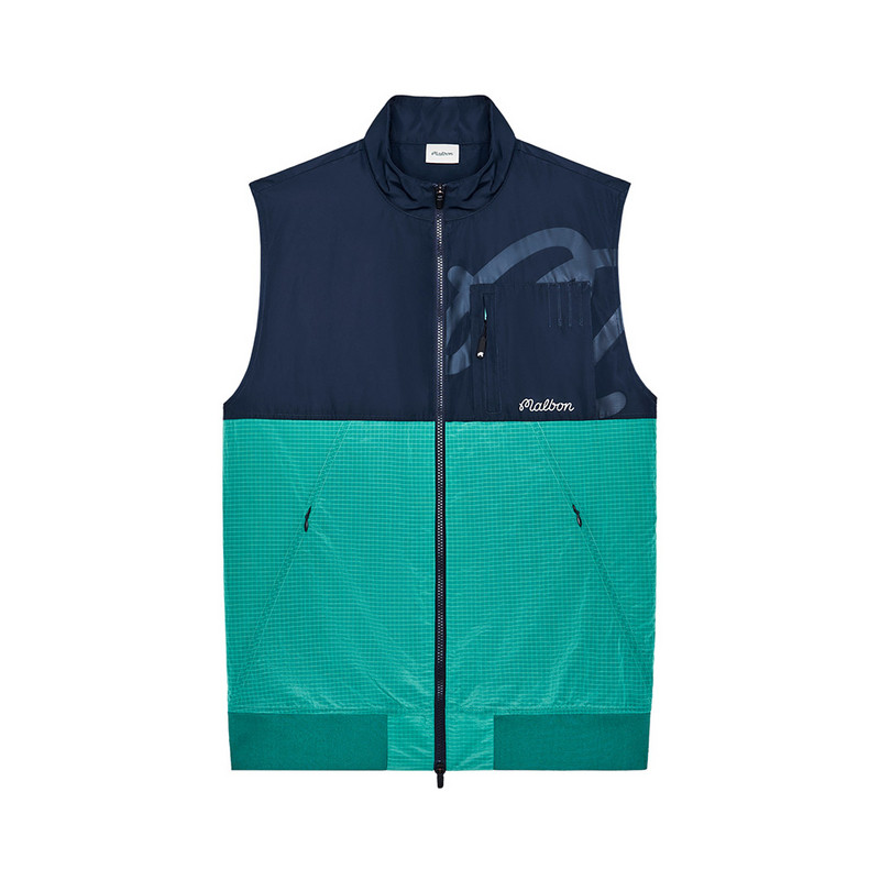 Malbon韩国正品代购男士高尔夫球服2026新款无袖夹克背心