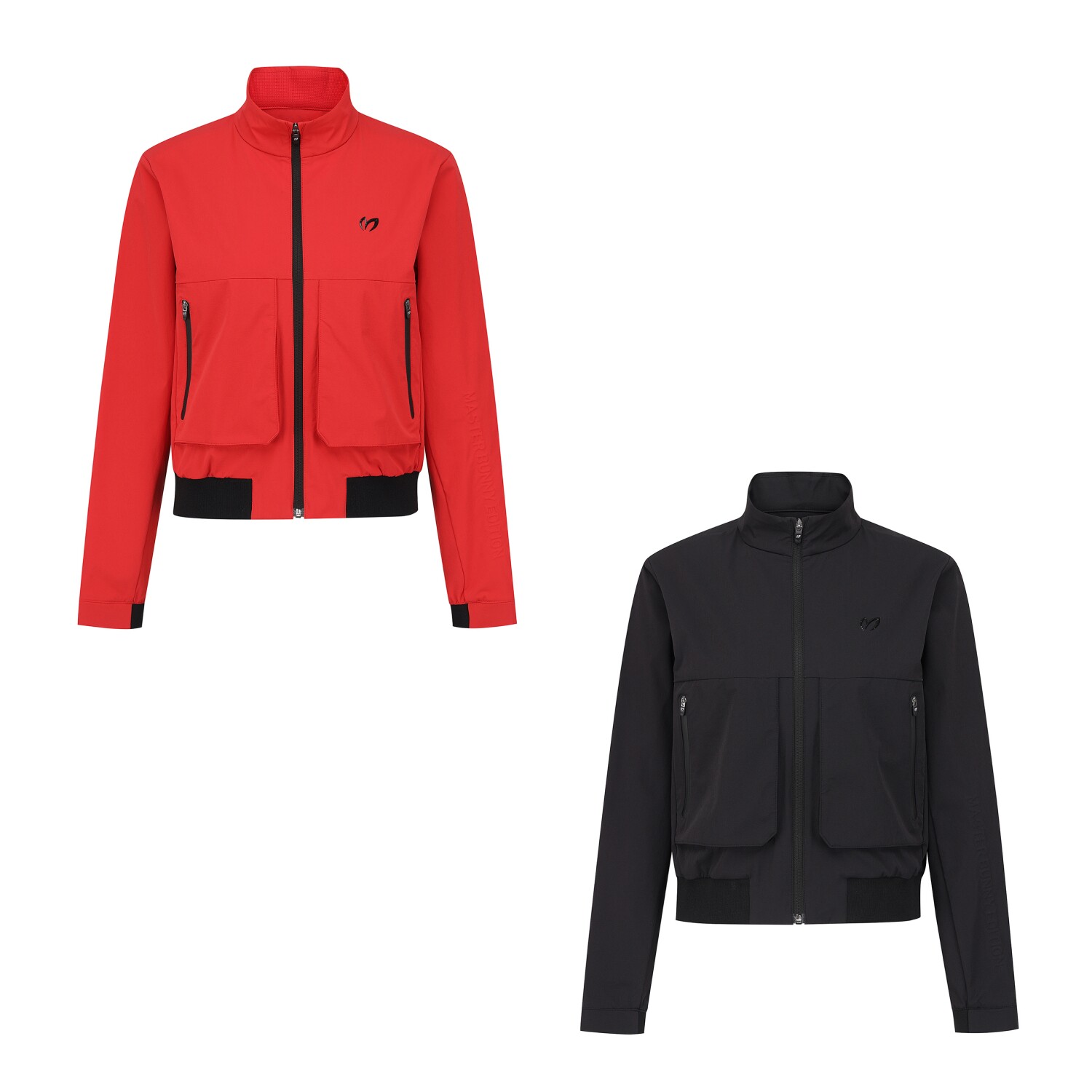 26春夏女士韩国代购MASTERBUNNY高尔夫球服休闲立领运动长袖外套