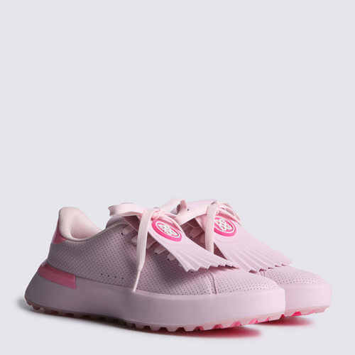 G4 韩国正品代购女士高尔夫球鞋2026新款粉色流苏盖无钉运动鞋