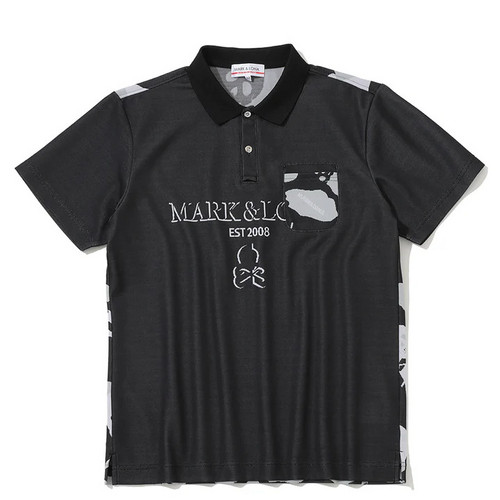 MARK& LONA韩国正品代购高尔夫球服装26新款迷彩短袖T恤POLO衫