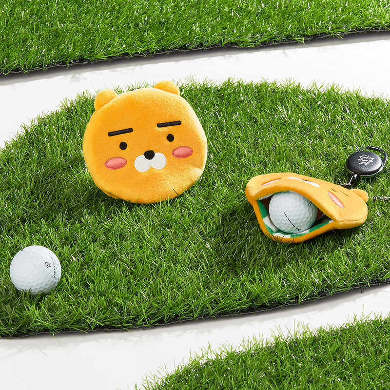 KAKAOFRIENDS 韩国正品代购高尔夫球Ryan擦球巾毛巾挂件