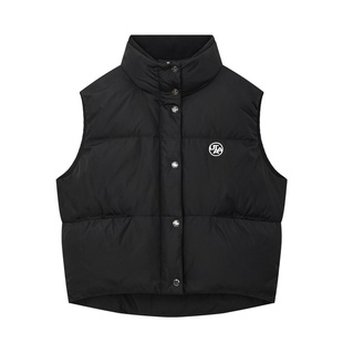 韩国代购 UTAA高尔夫球服25女士秋冬标志轻质保暖立领羽绒背心马甲