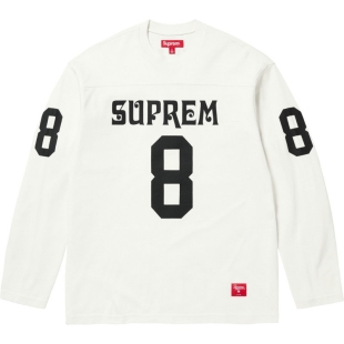 AFFILIATED T恤数字美式 TOP8号长袖 TEE男女复古 FOOTBALL 25SS