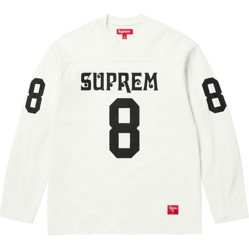 25SS AFFILIATED LS FOOTBALL TOP8号长袖T恤数字美式TEE男女复古