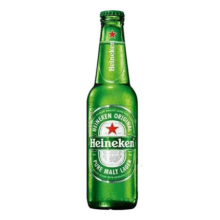 【1瓶】喜力啤酒酒精5度麦汁浓度11.4度330ml或500ml瓶装国产正品
