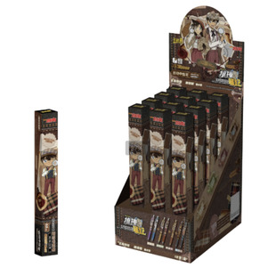 卡游名侦探柯南推理笔纪破晓版第8弹盲盒笔学生写字笔黑色按动笔