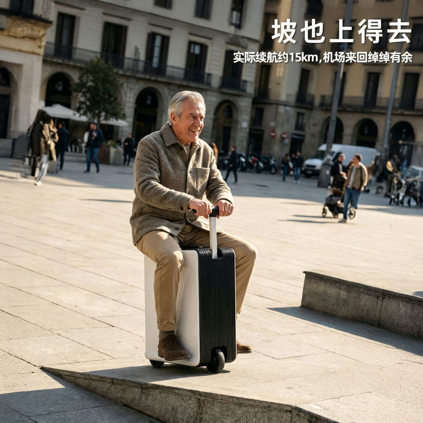 电动行李箱可上飞机电动小行李箱